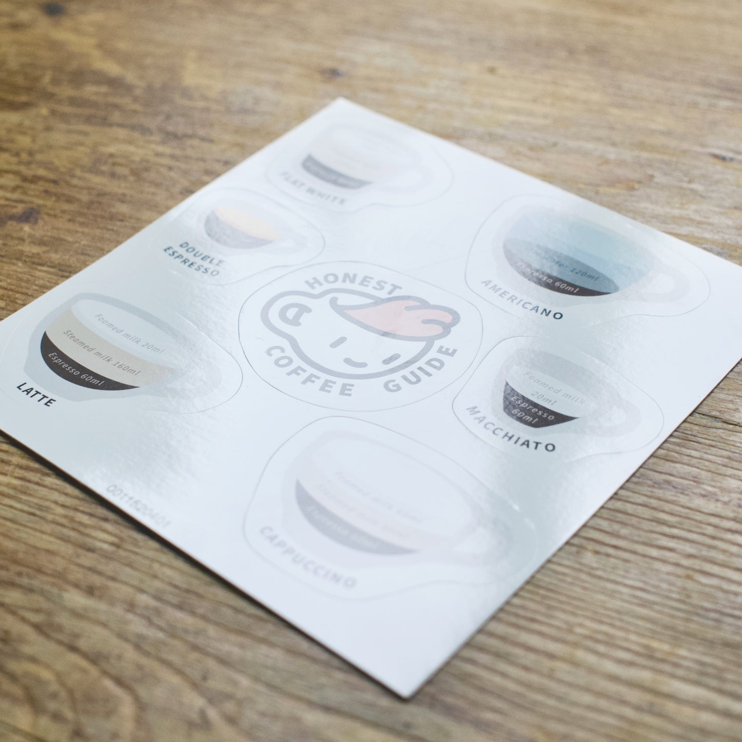 Espresso Drinks Stickers